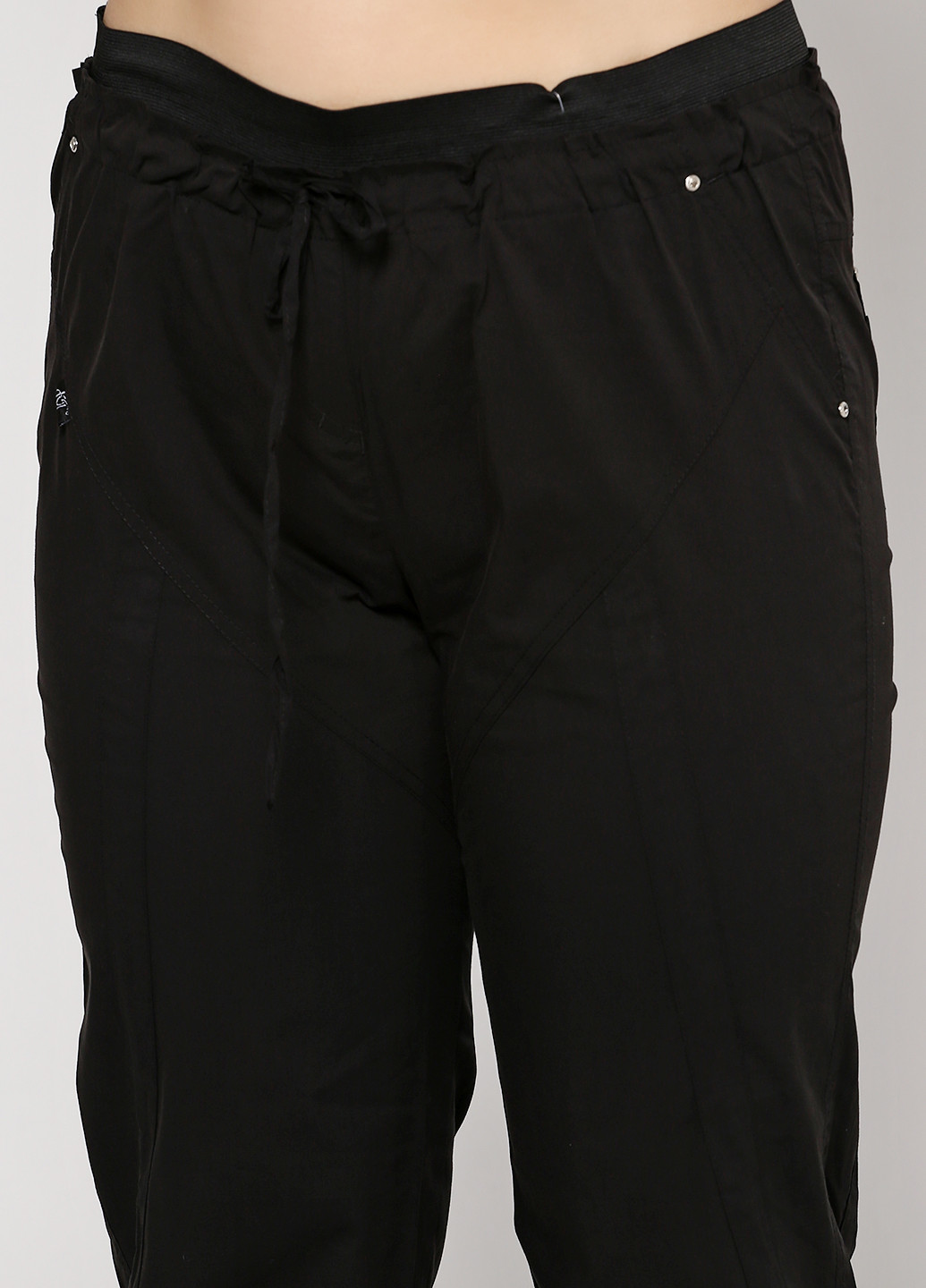 Черные кэжуал демисезонные зауженные брюки Ut