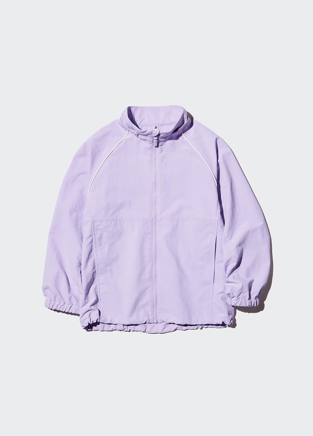 Сиреневая демисезонная ветровка Uniqlo