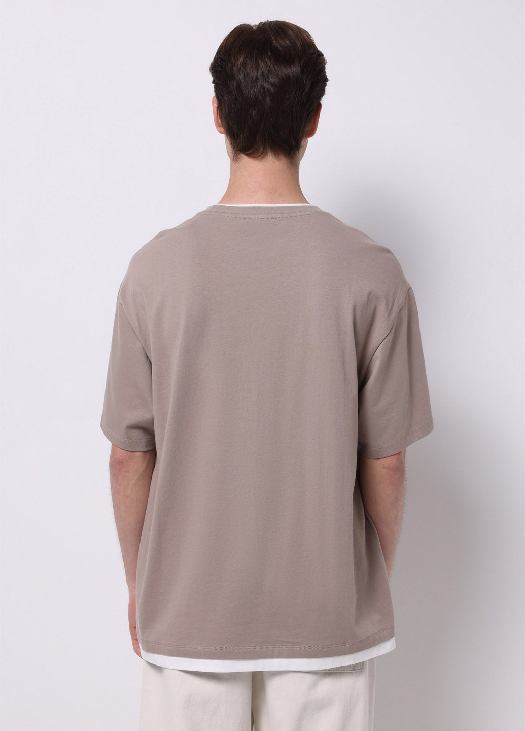 Бежевая футболка Colin's