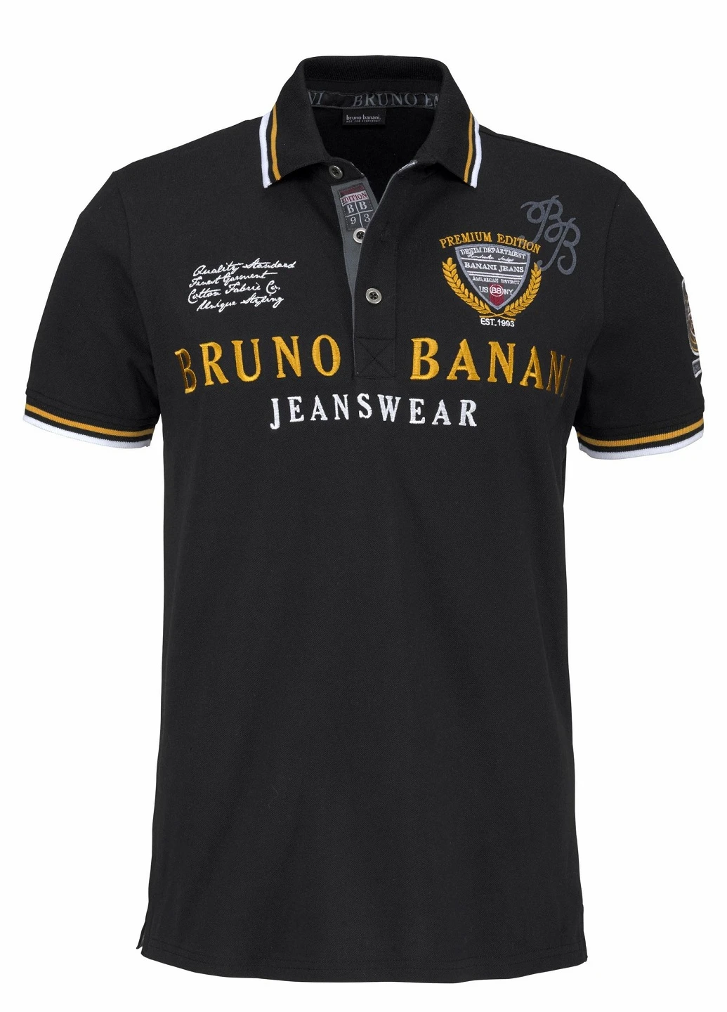 Черная футболка Bruno Banani