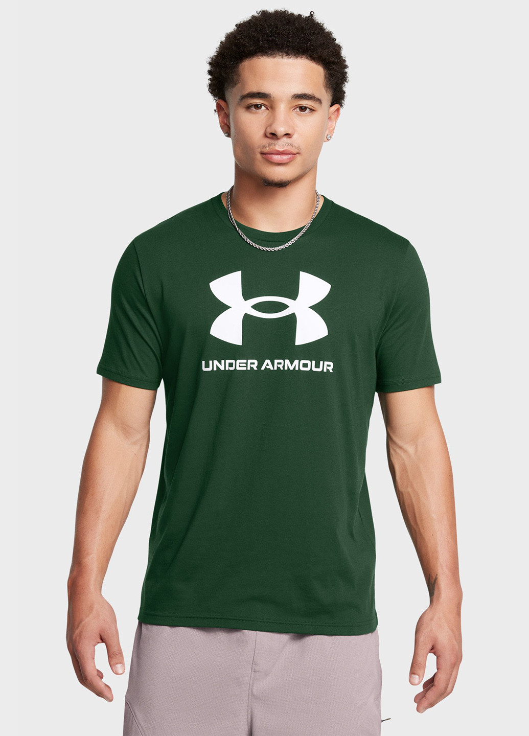 Зеленая футболка Under Armour