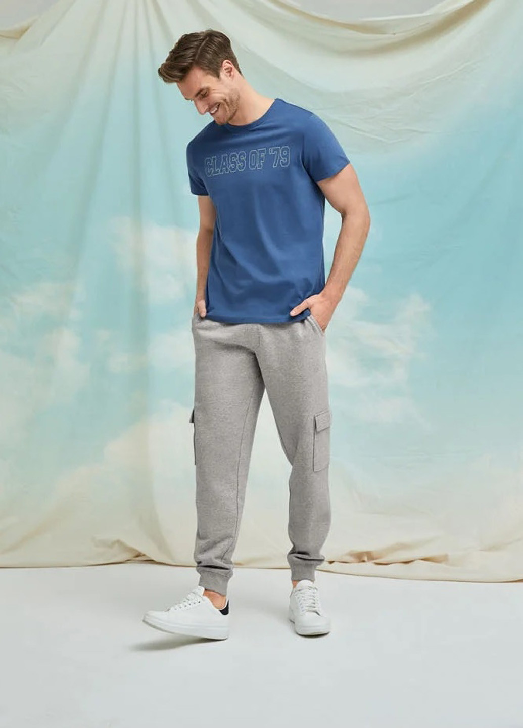 Синяя футболка Livergy