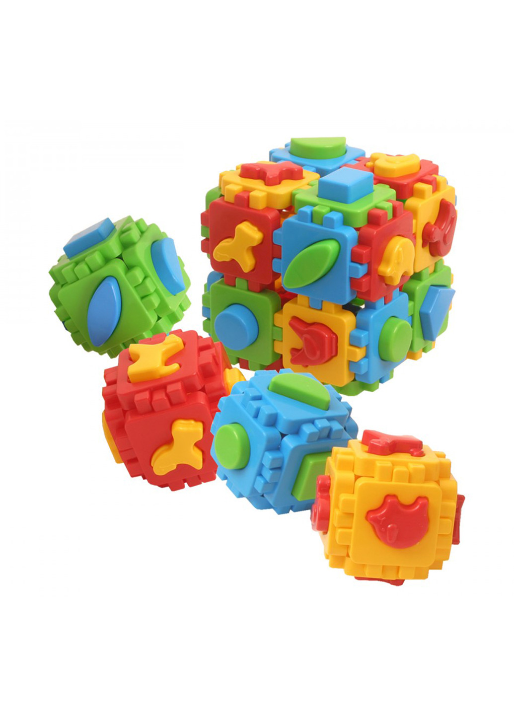 Куб Умный малыш Лото, 23х11х33 см ТехноК (255759522)
