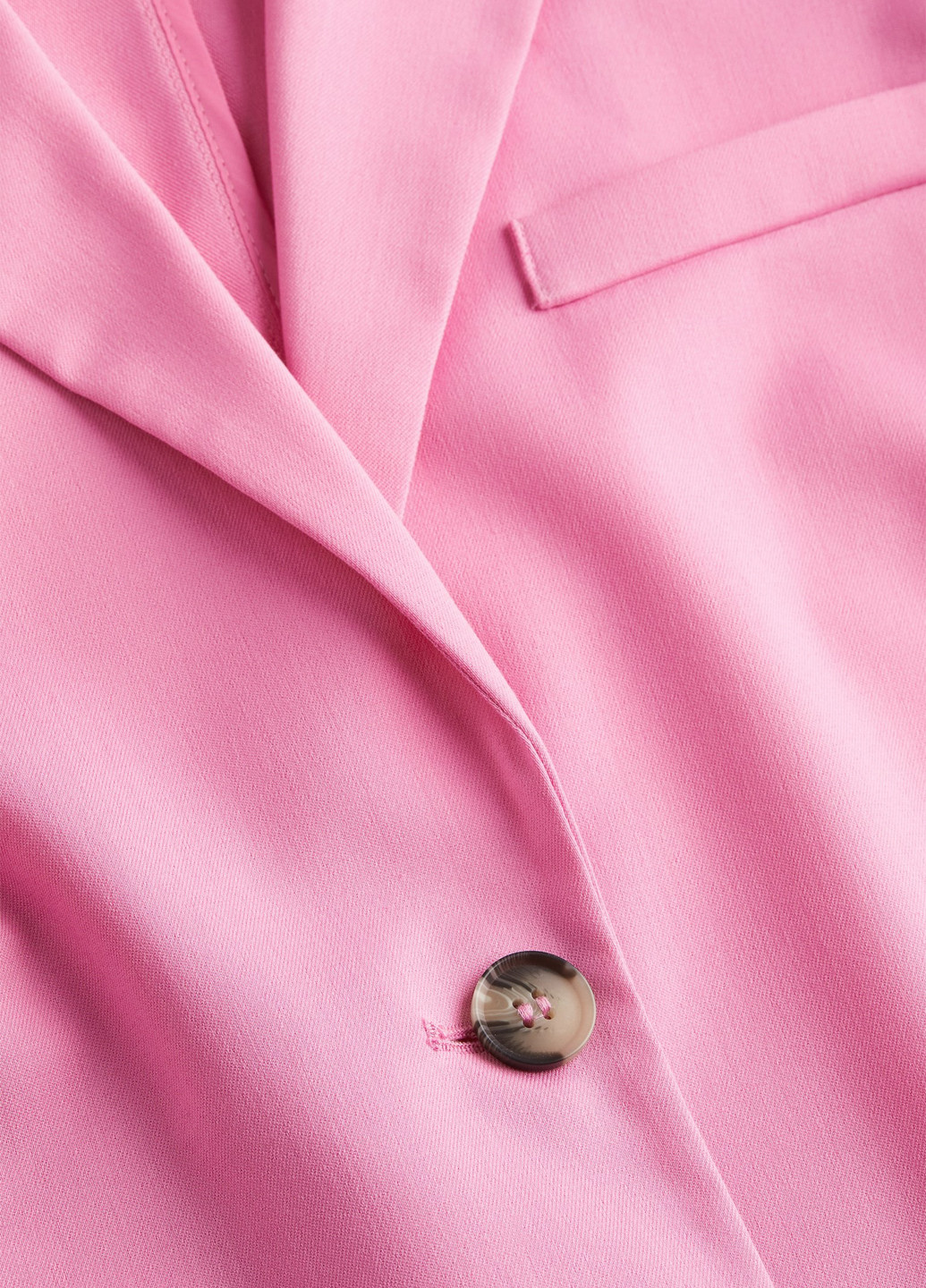 Розовый женский жакет H&M однотонный - демисезонный