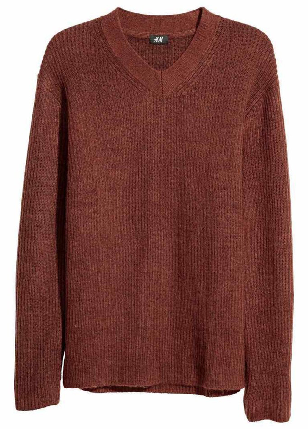 Коричневый демисезонный пуловер пуловер H&M