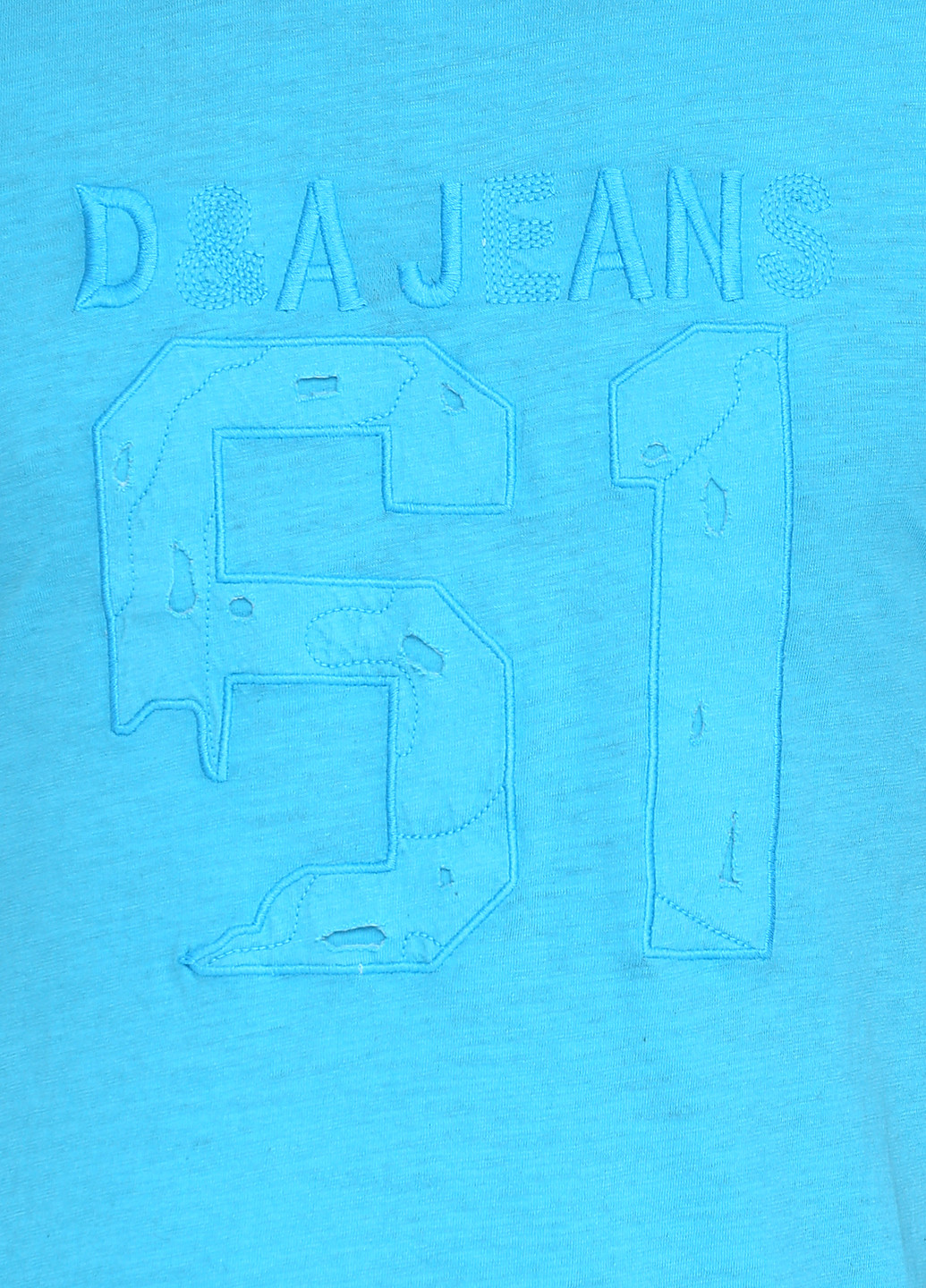 Блакитна футболка D&A