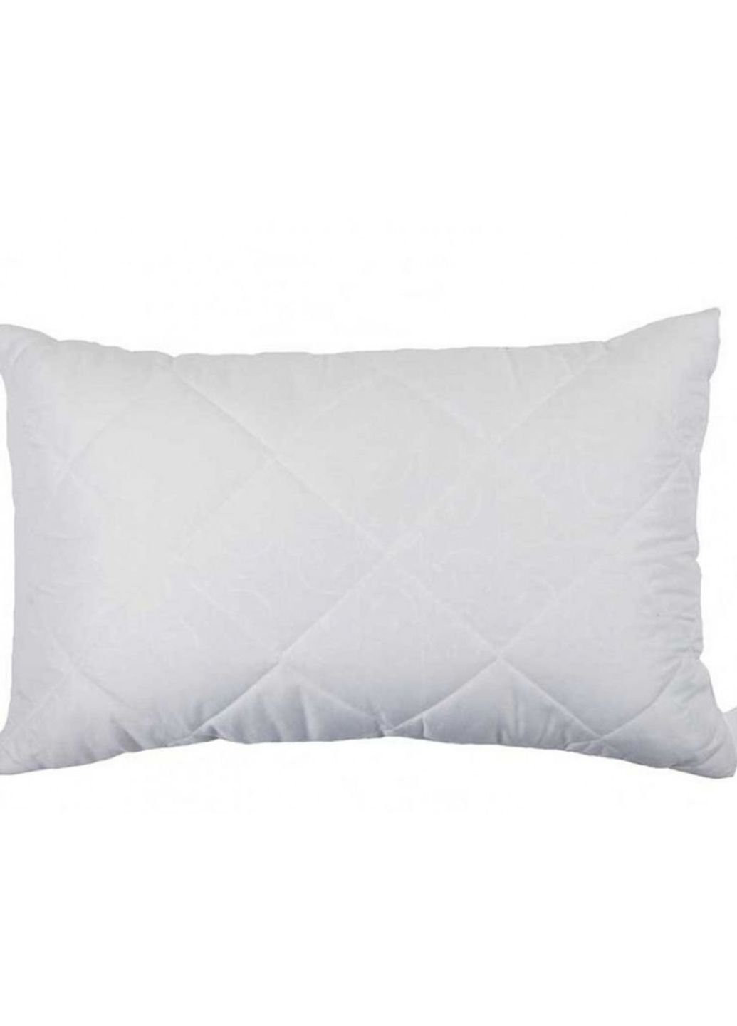Белая стеганая подушка из силиконового волокна 50х70 51218 Moda (253620530)