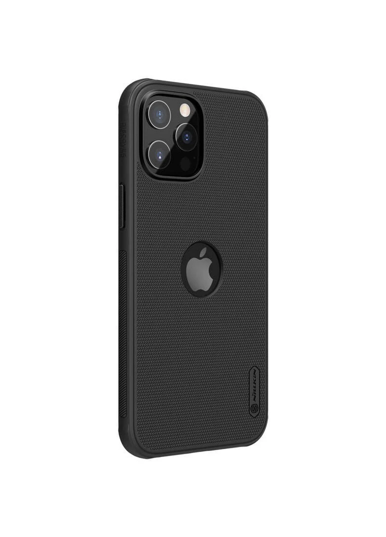 Чехол Matte Pro с лого для Apple iPhone 12 Pro Max (6.7"") Черный (is_00000043080_6) Nillkin (250499860)