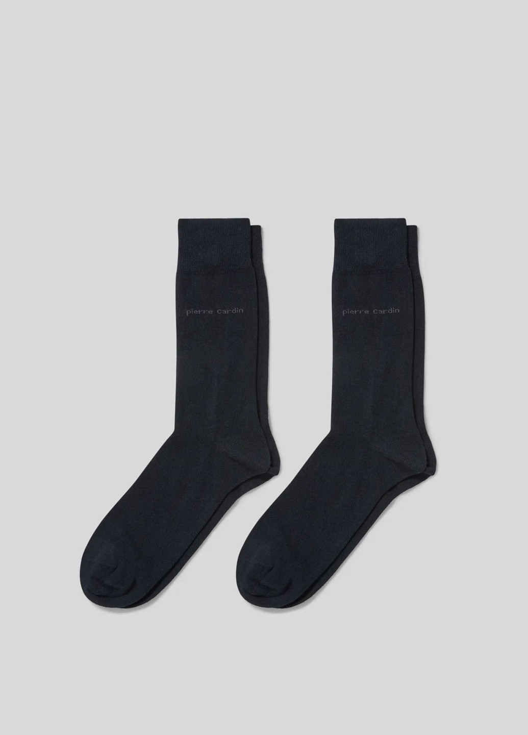Шкарпетки (2 пари) Pierre Cardin однотонні темно-сині повсякденні