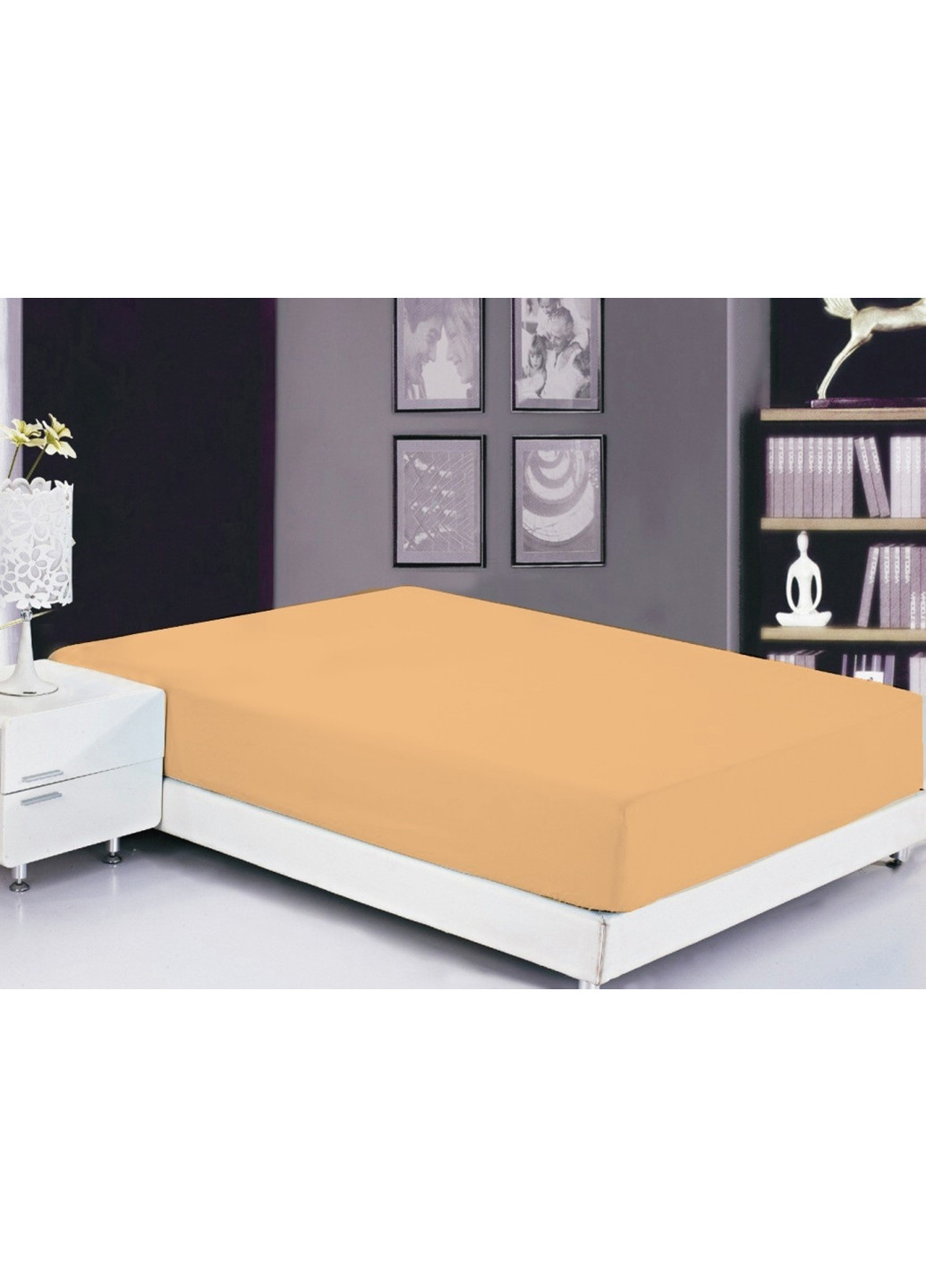 Простирадло на гумці 160х200х20 см Tag (241695642)