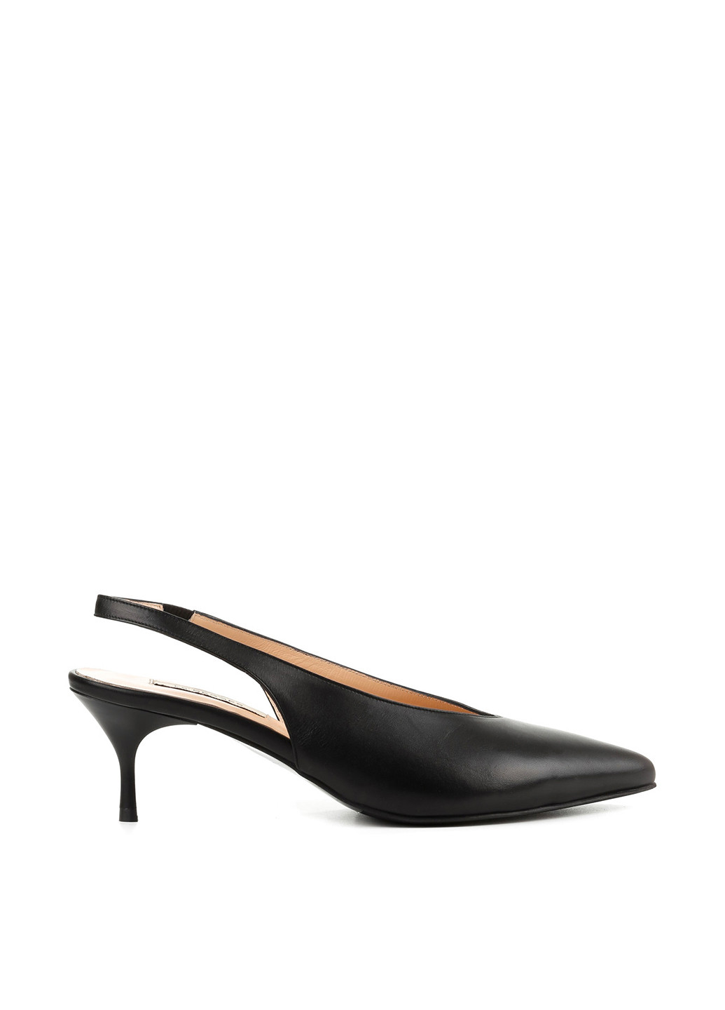 Le'BERDES Туфли слингбеки черный з натуральная кожа, украина — лето (294097598)