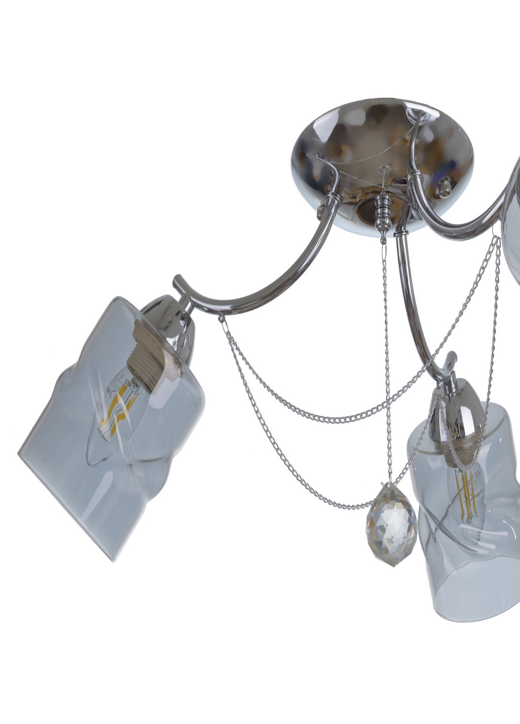 Люстра LK-690S/3 E27 CH Brille (193196170)