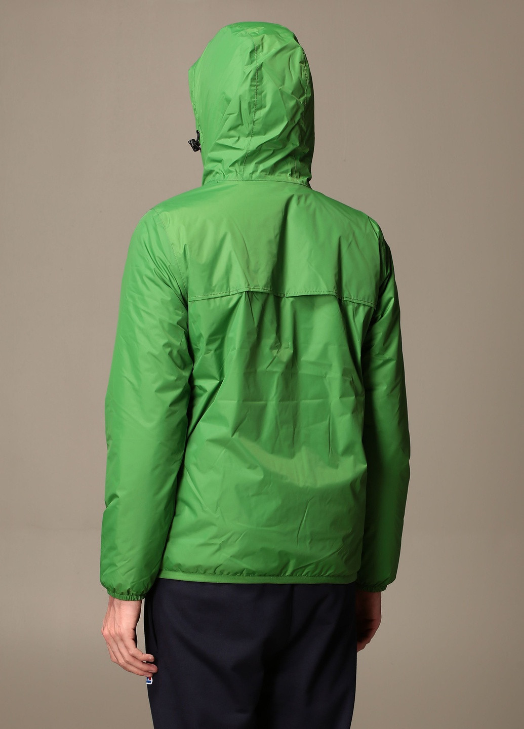 Зеленая зимняя куртка K-Way