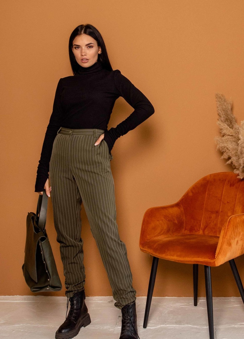 Брюки Луи БР 0621 хаки Ри Мари (252567338)