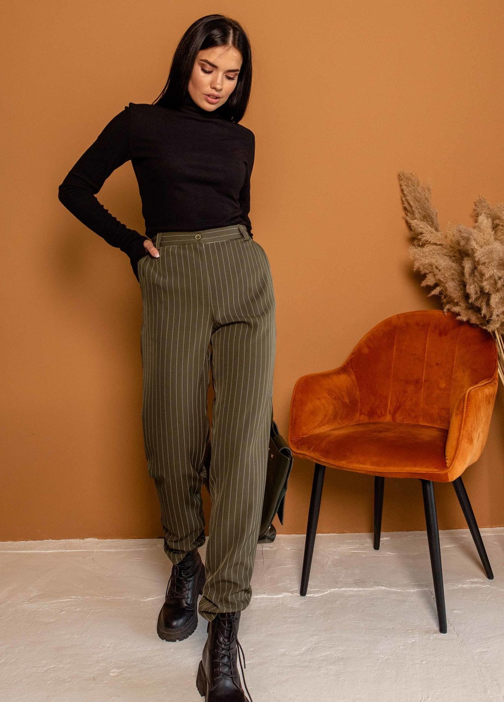 Брюки Луи БР 0621 хаки Ри Мари (252567338)