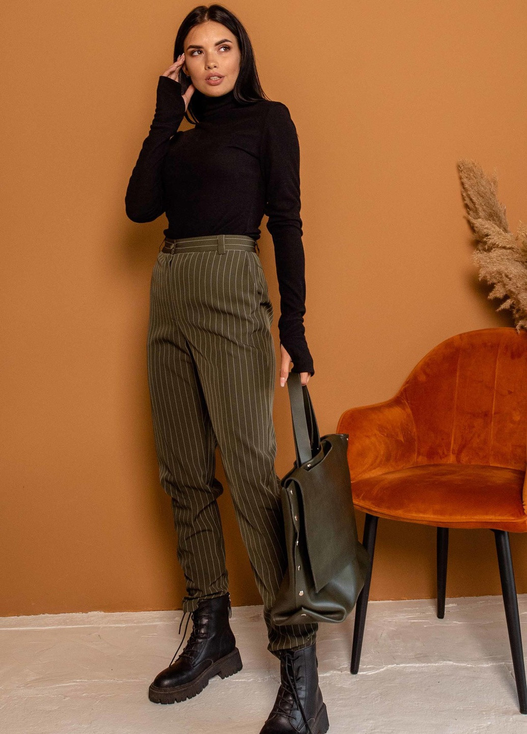 Брюки Луи БР 0621 хаки Ри Мари (252567338)