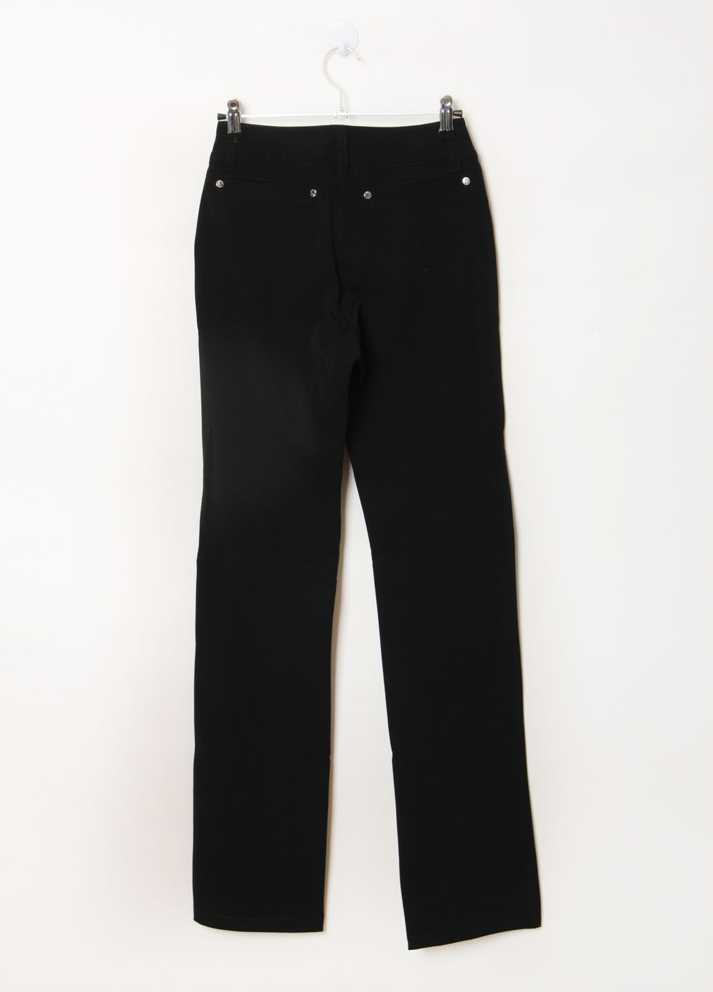 Черные кэжуал демисезонные прямые брюки Yingli