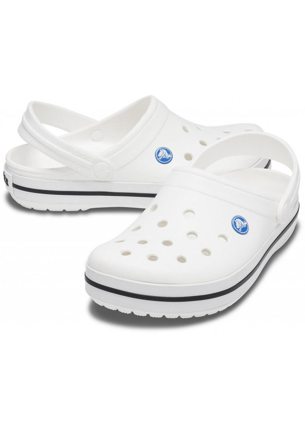 Белые крокс Crocs