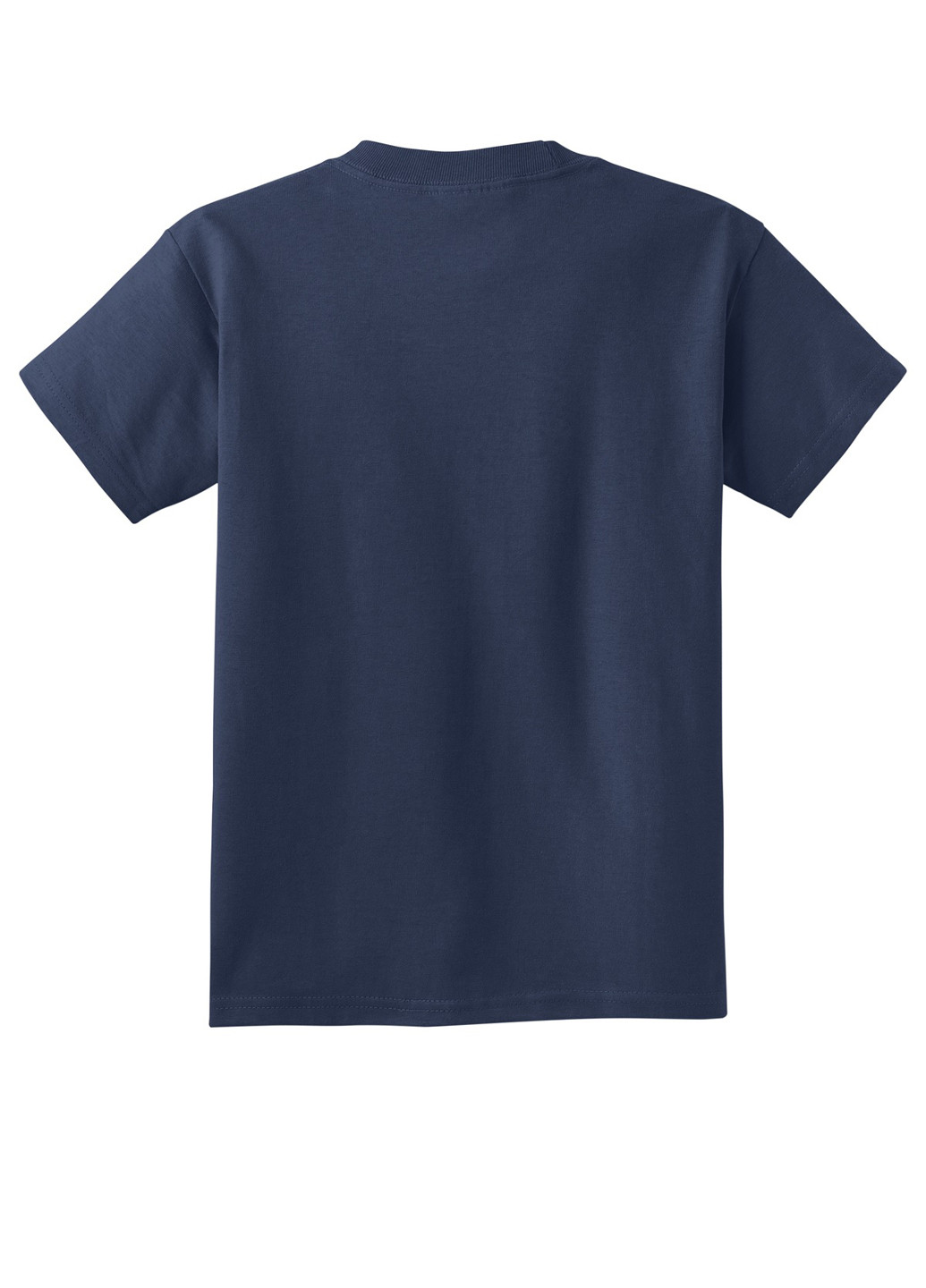 Темно-синяя летняя футболка Port & Company