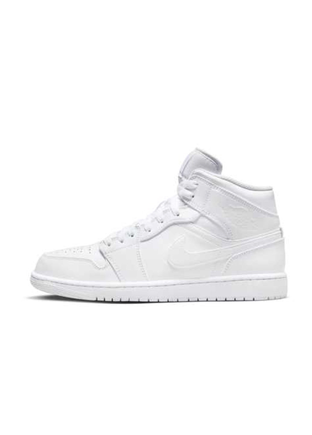 Белые всесезонные кроссовки 554724-136 Nike AIR 1 MID