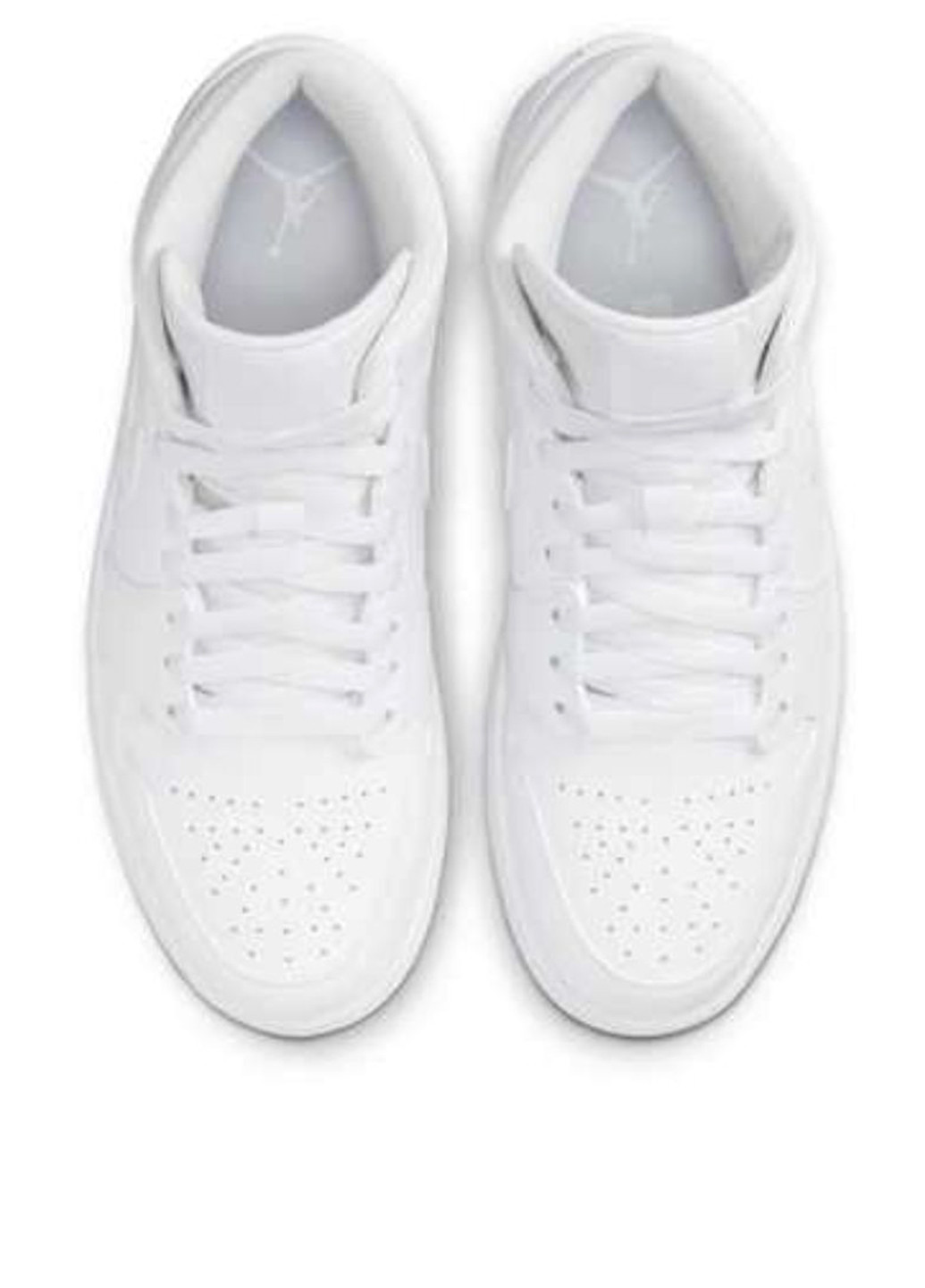 Белые всесезонные кроссовки 554724-136 Nike AIR 1 MID