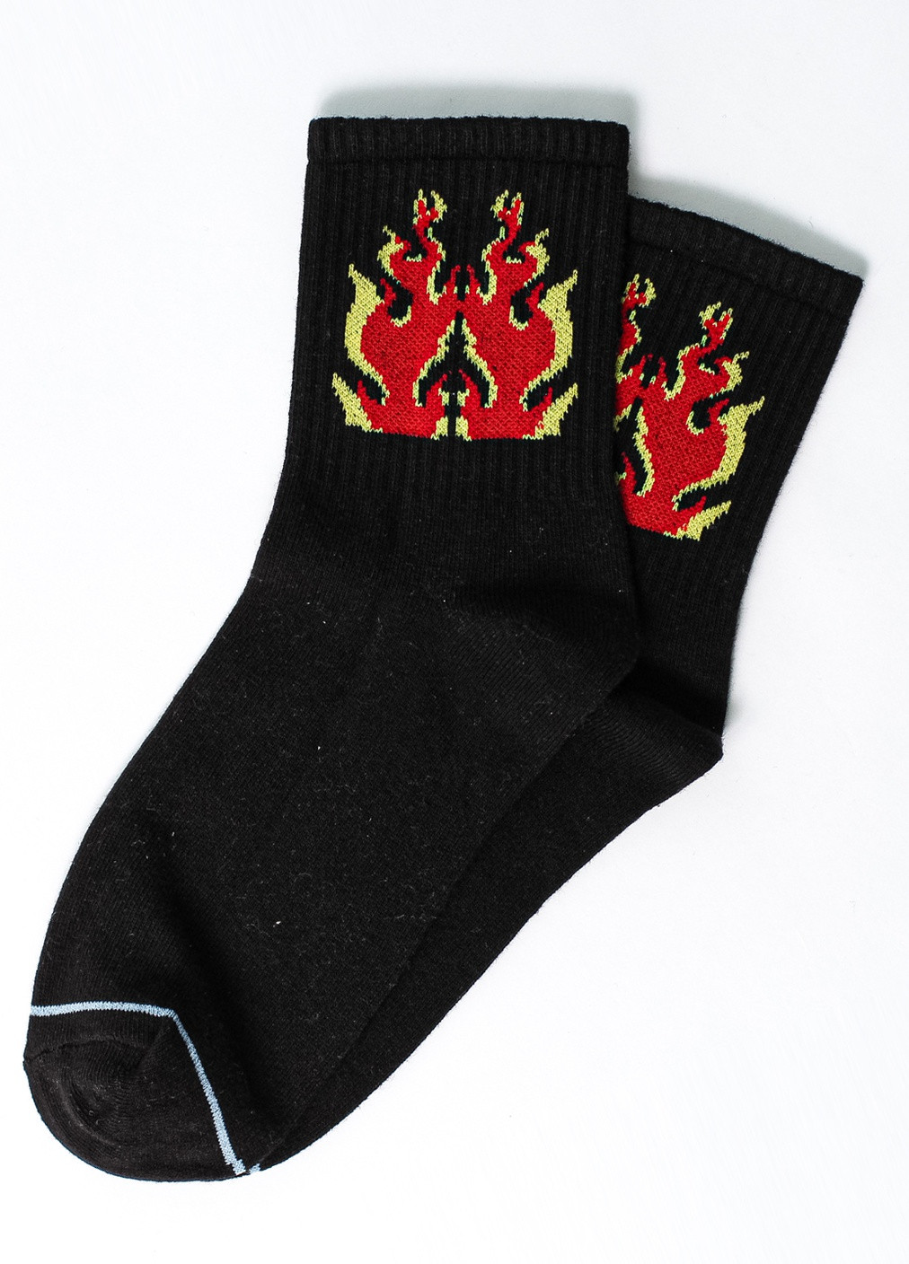 Шкарпетки Полум'я-2 Crazy Llama`s высокие (211434682)