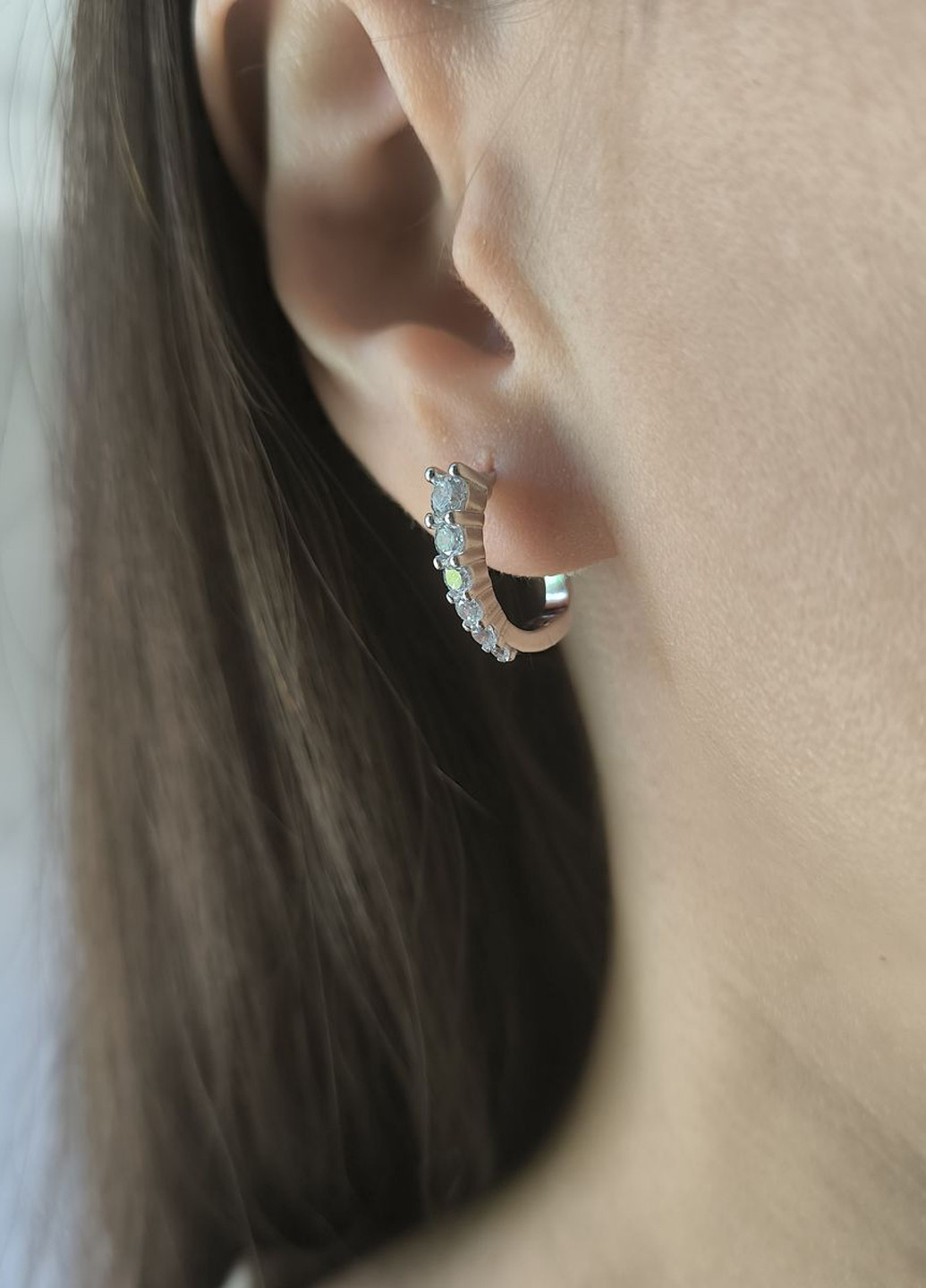 Сережки Silver Flame (350941513)