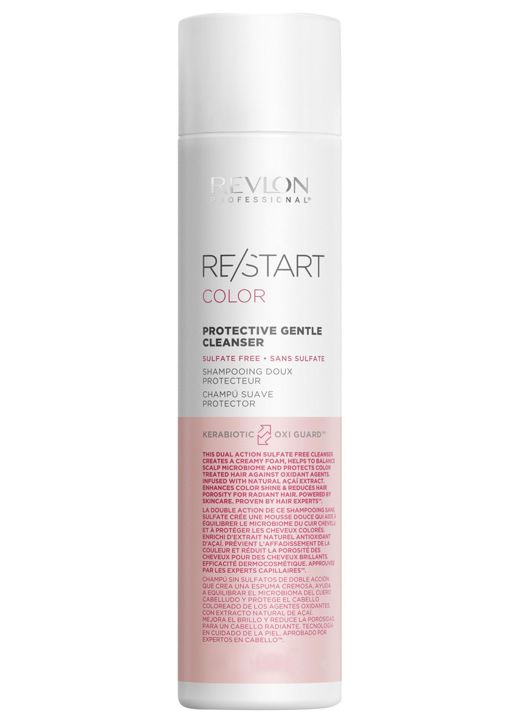 Беcсульфатный шампунь Restart Color Protective Gentle Cleanser 50 мл Revlon Professional (201694802)