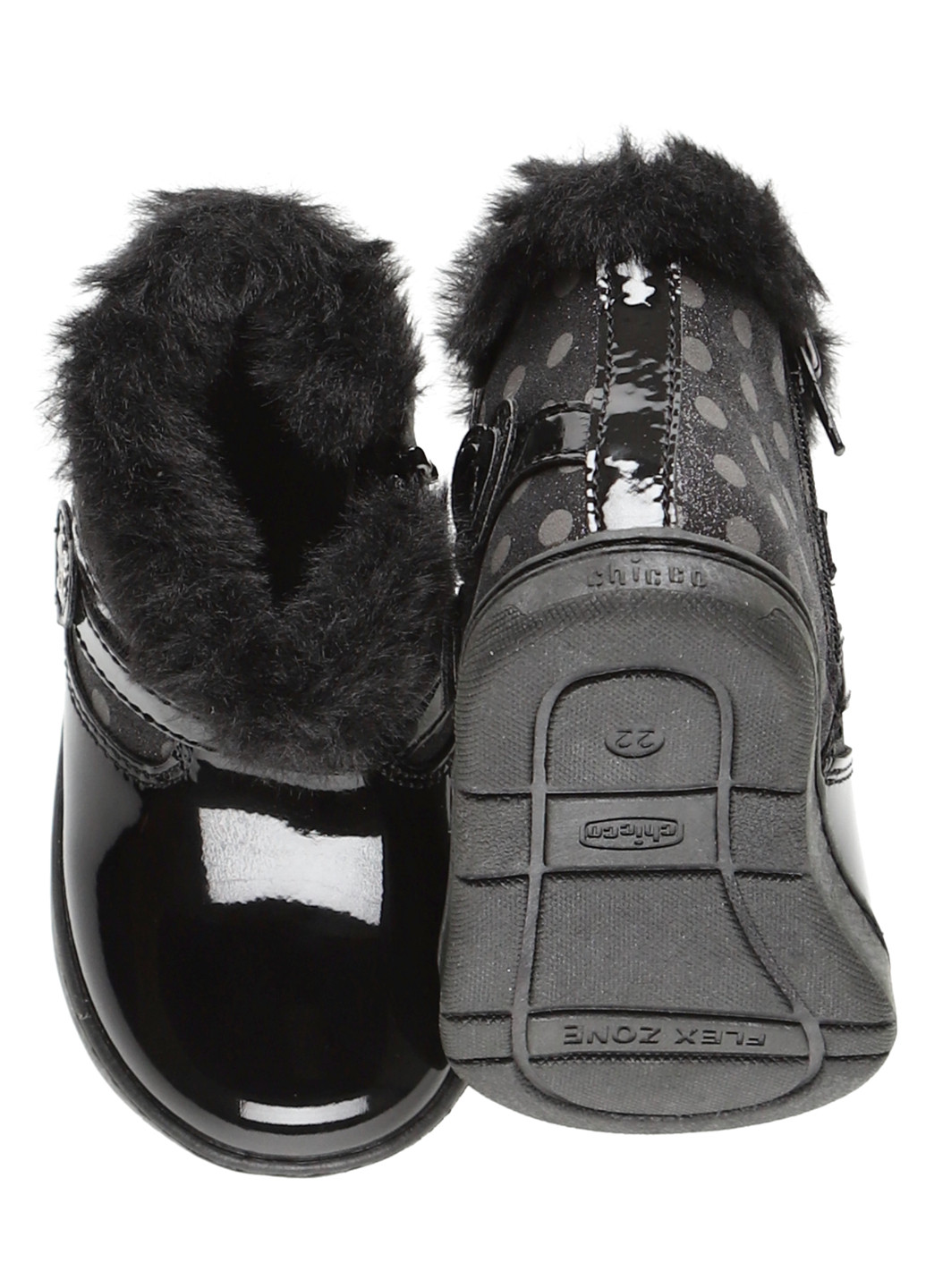 Черные кэжуал осенние ботинки Chicco