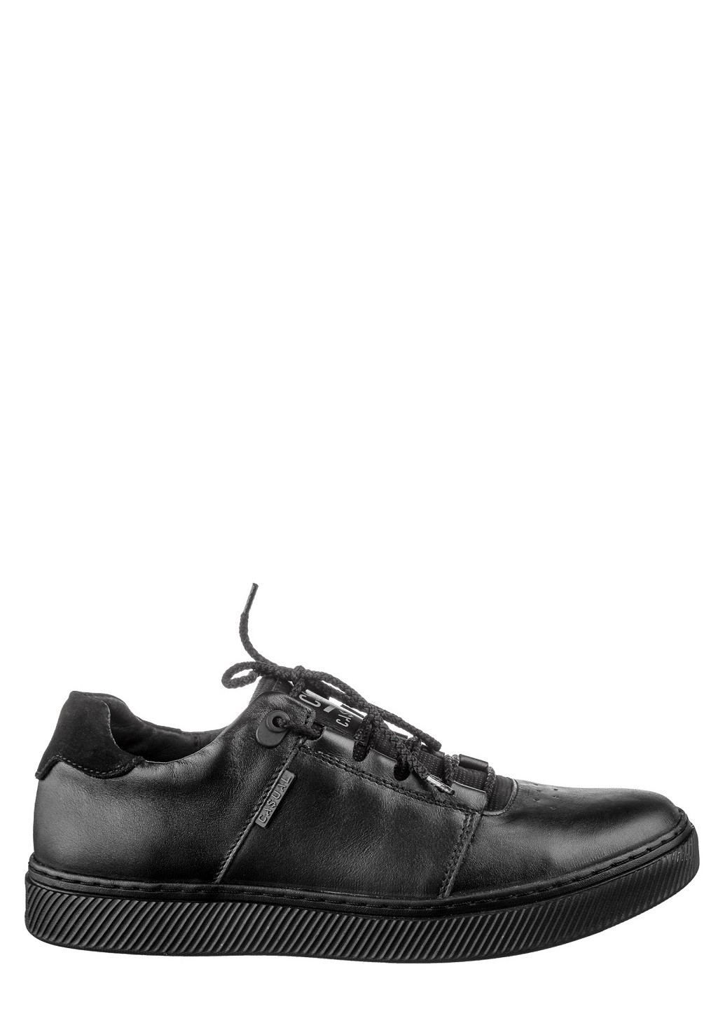 Черные туфли мужские Casual