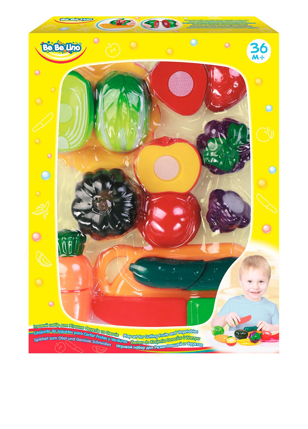 Игровой набор для резки овощей и фруктов BeBeLino (87878146)
