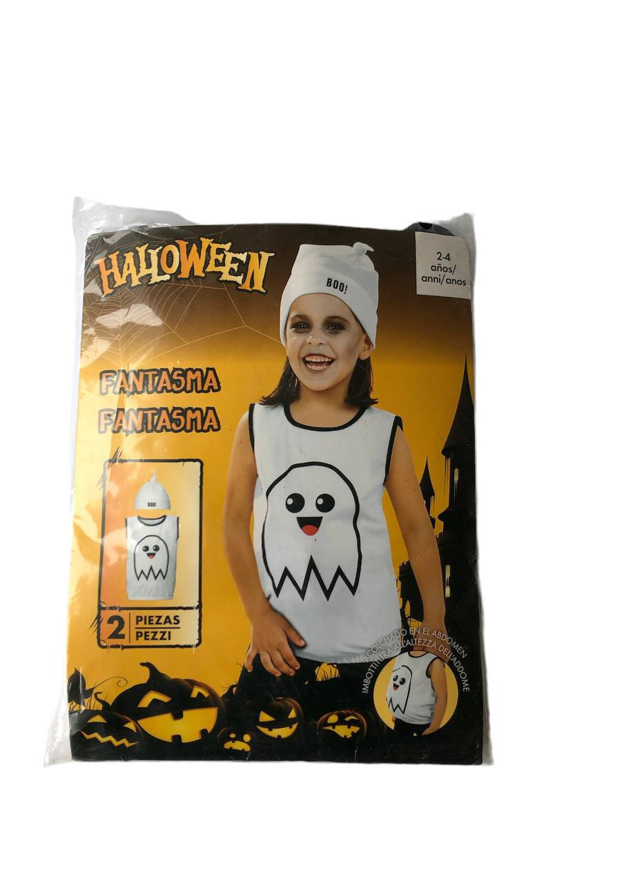Белый костюм детский для хэллоуина «призрак» Lidl