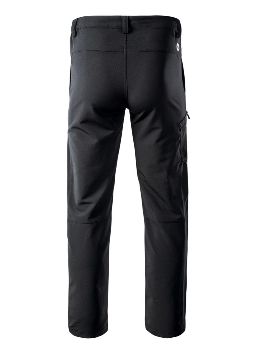 Черные кэжуал демисезонные зауженные брюки Hi-Tec