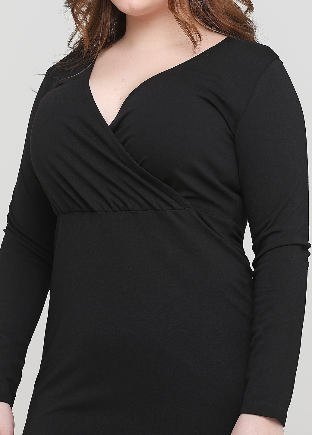 Черное деловое платье Esmara однотонное