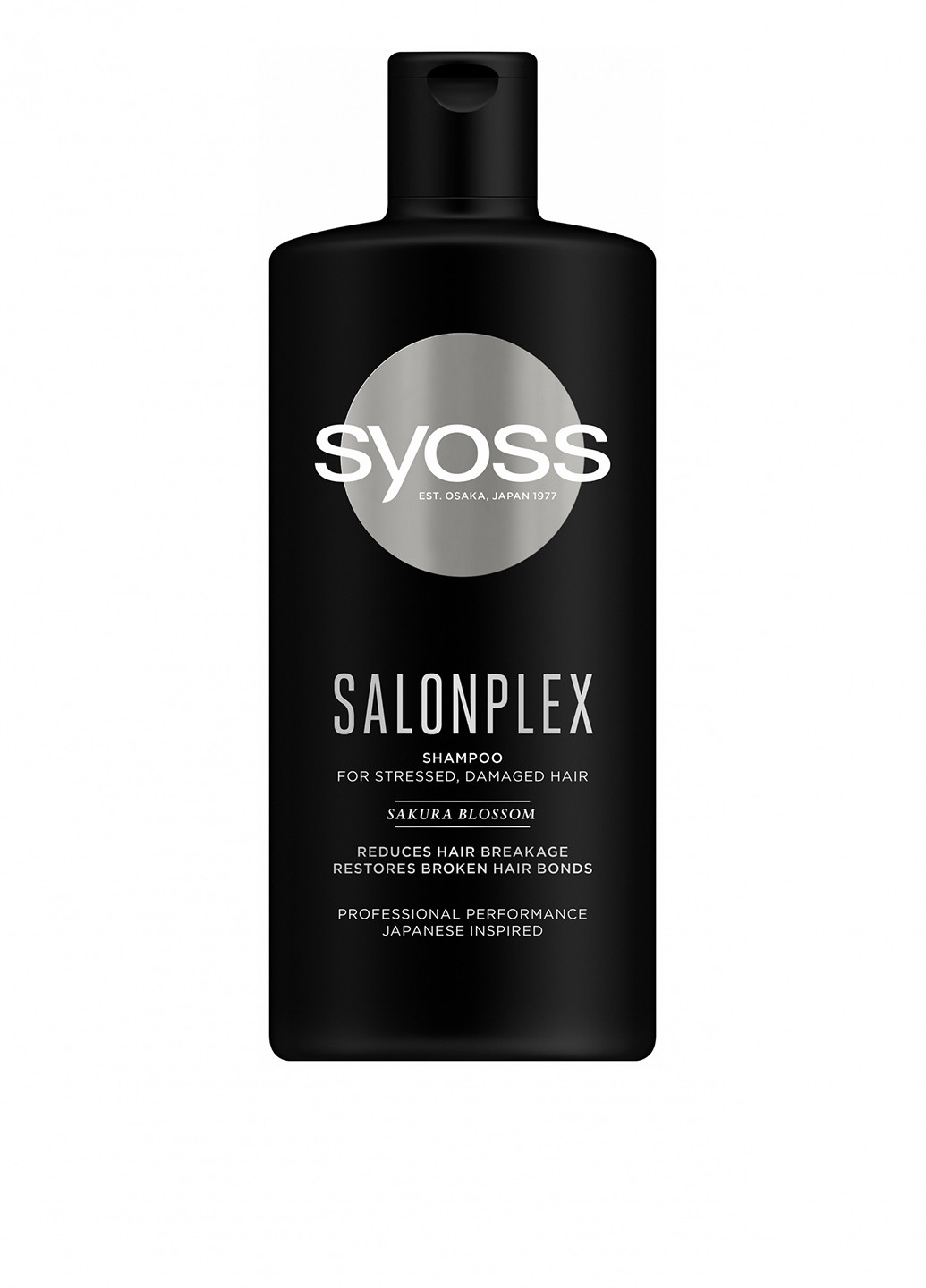 Шампунь SalonPlex з квіткою сакури для виснаженого та пошкодженого волосся, 440 мл Syoss (252264939)