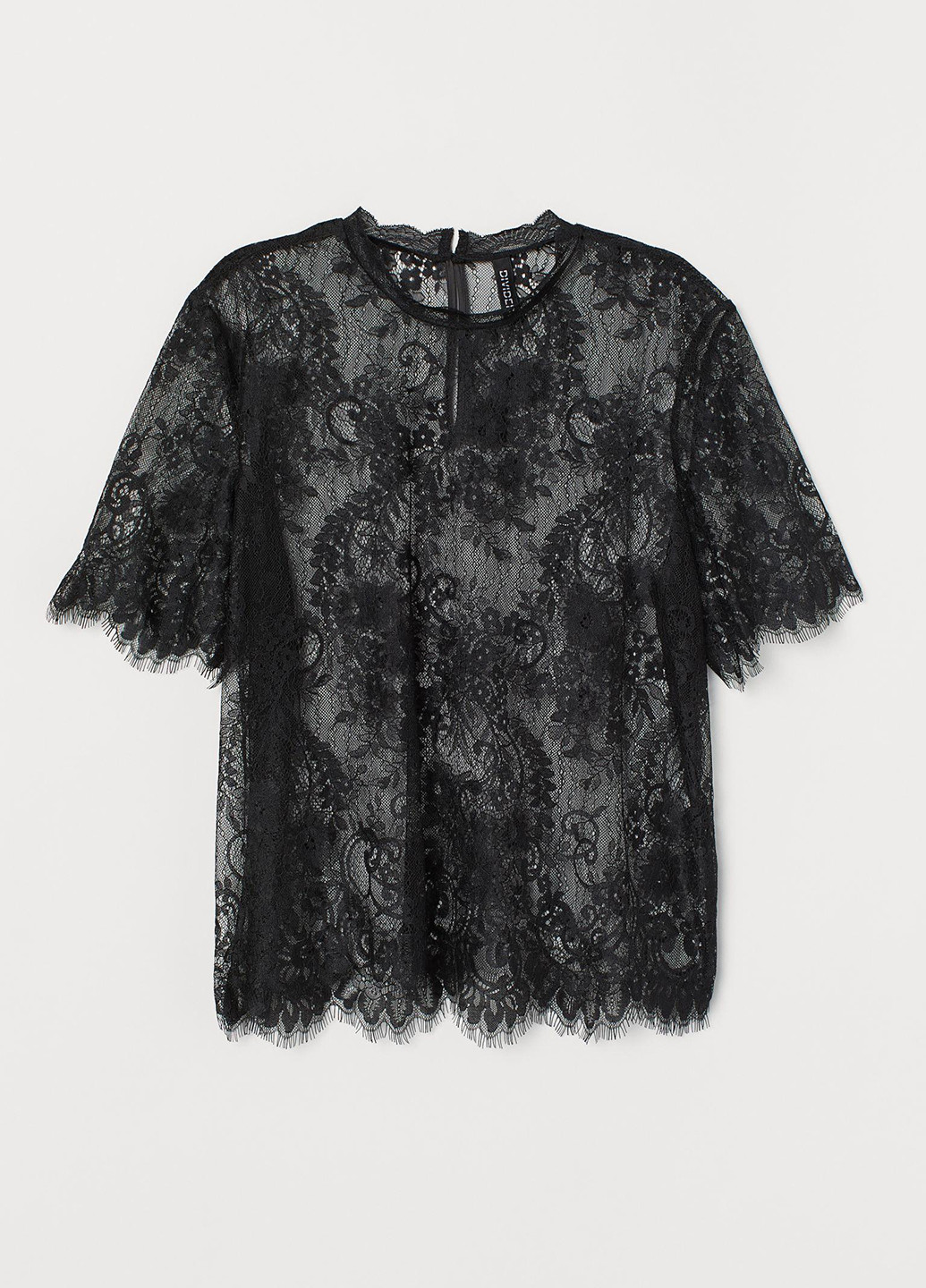 Чорна літня блузка H&M