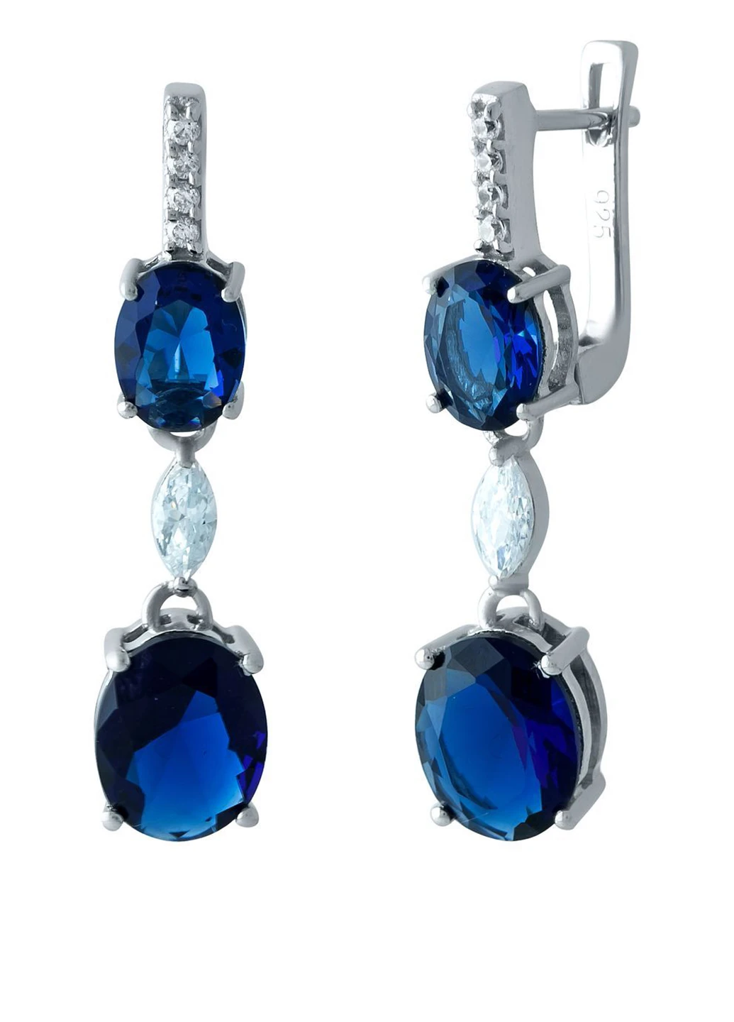 Серьги Silver Flame (152533641)