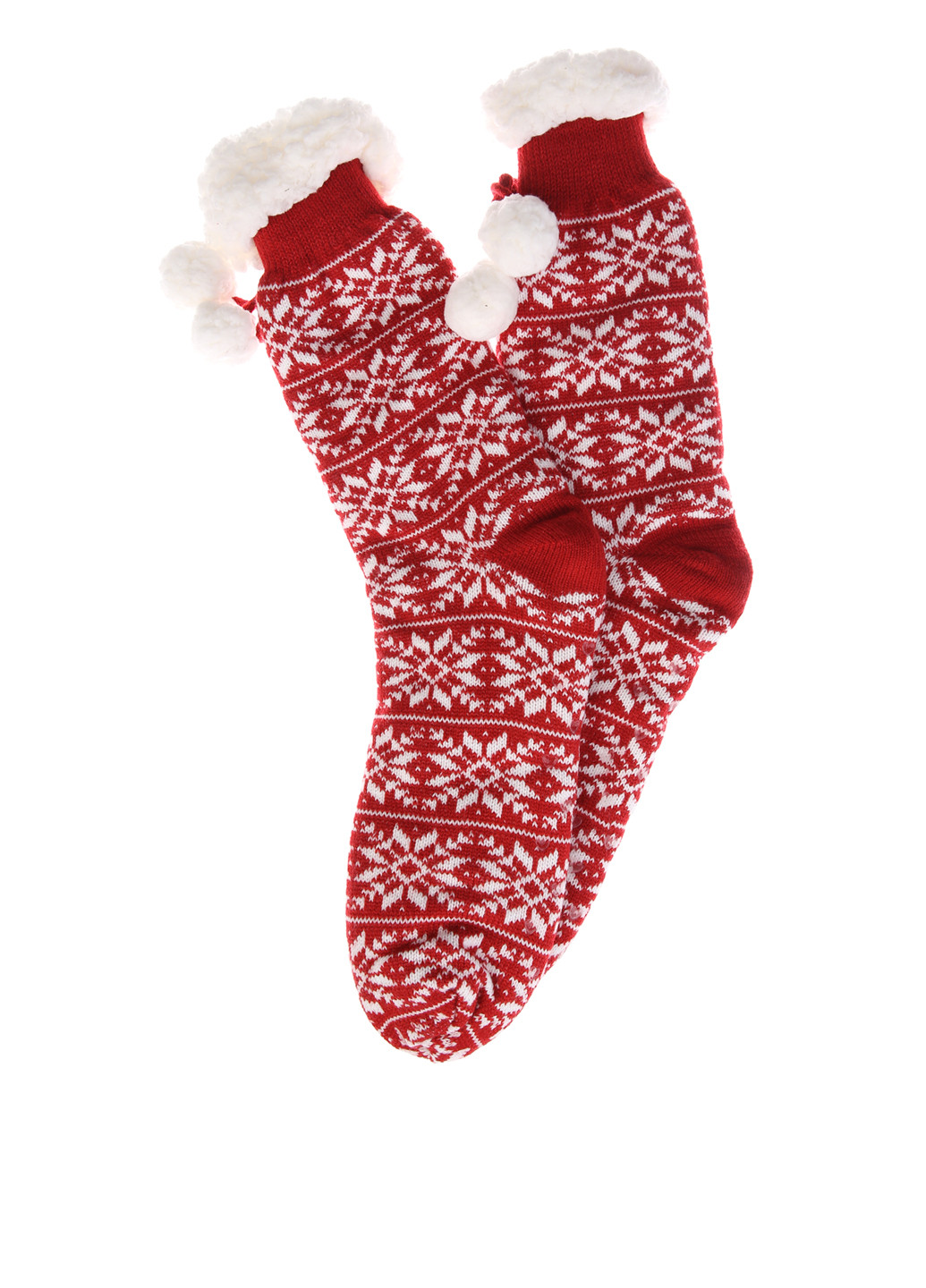 Носки Avon без уплотненного носка новогодние красные повседневные