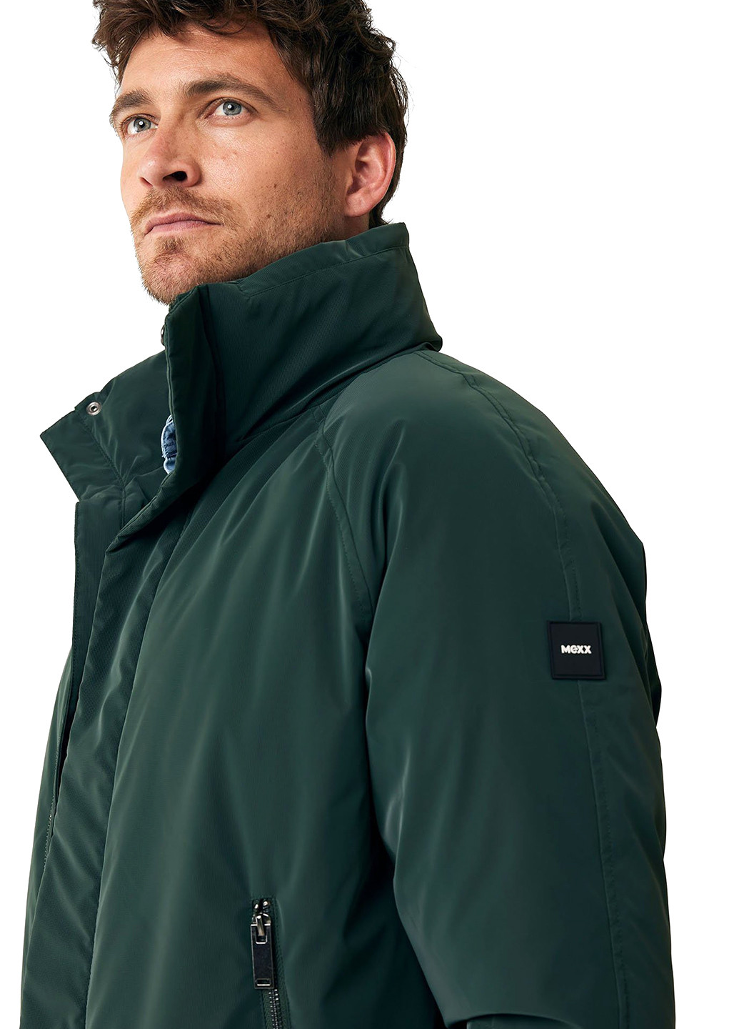 Зеленая демисезонная куртка Mexx