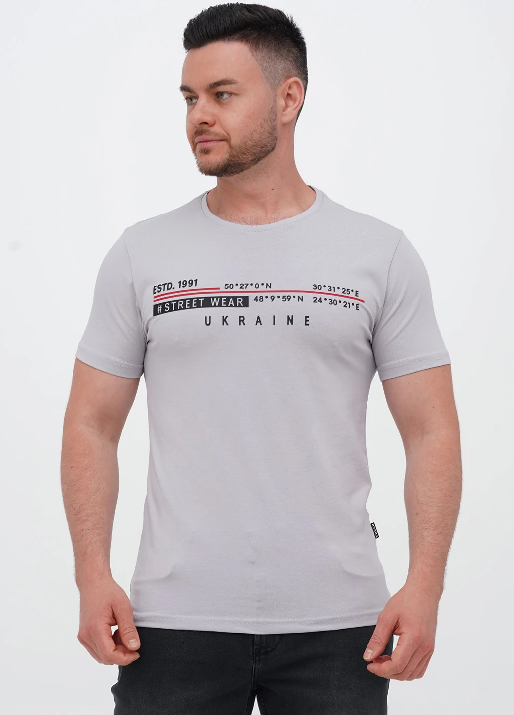 Світло-сіра футболка Trend Collection