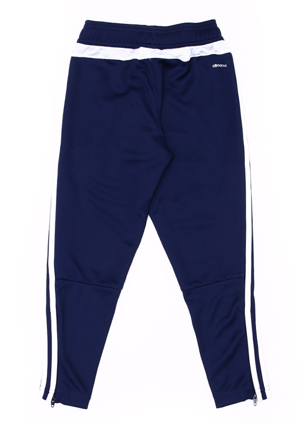 Синие спортивные демисезонные брюки зауженные adidas