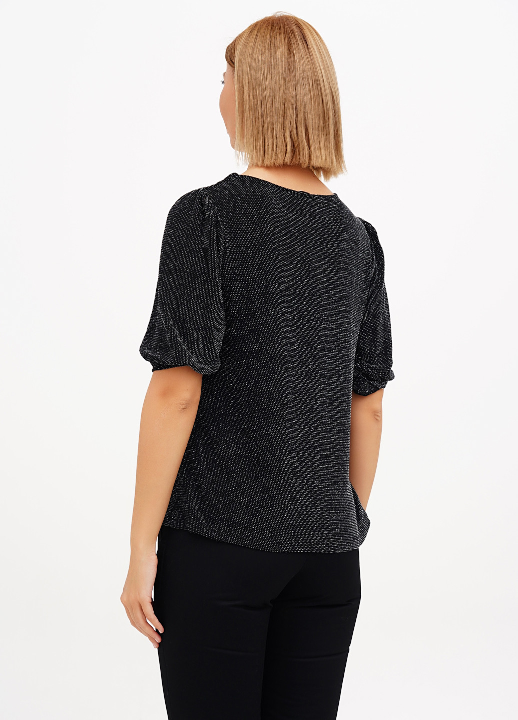 Чёрная блуза H&M