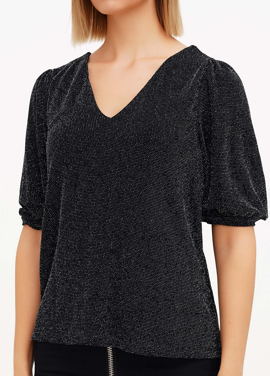 Чёрная блуза H&M