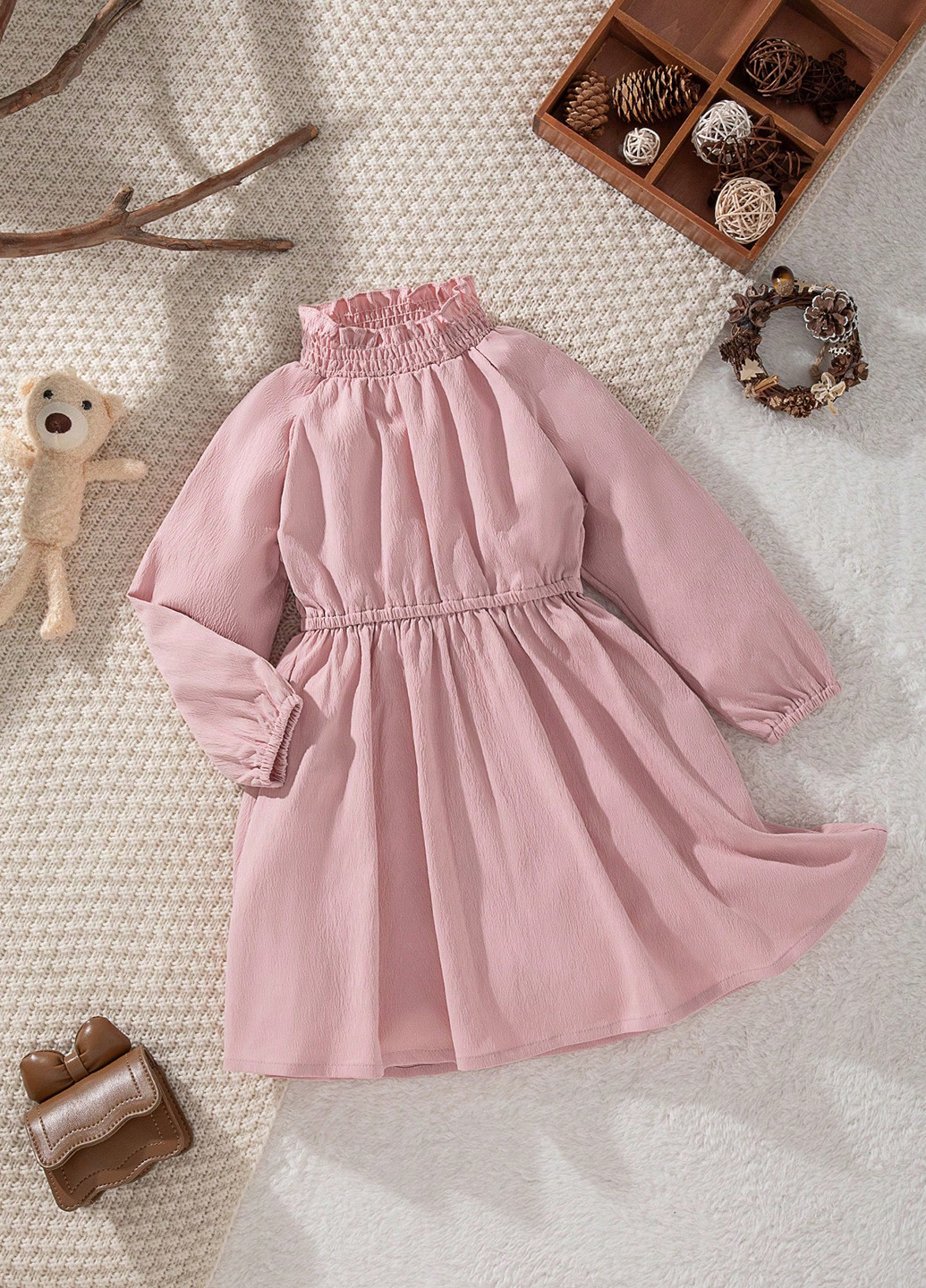 Розовое платье SHEIN (331536225)