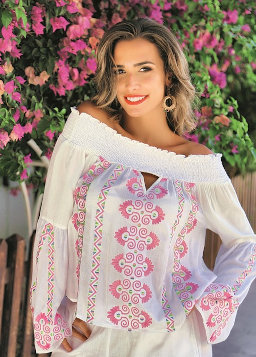 Біла блуза Anastasea