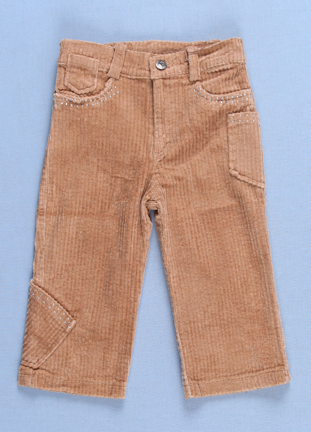 Бежевые кэжуал демисезонные брюки Qialuo