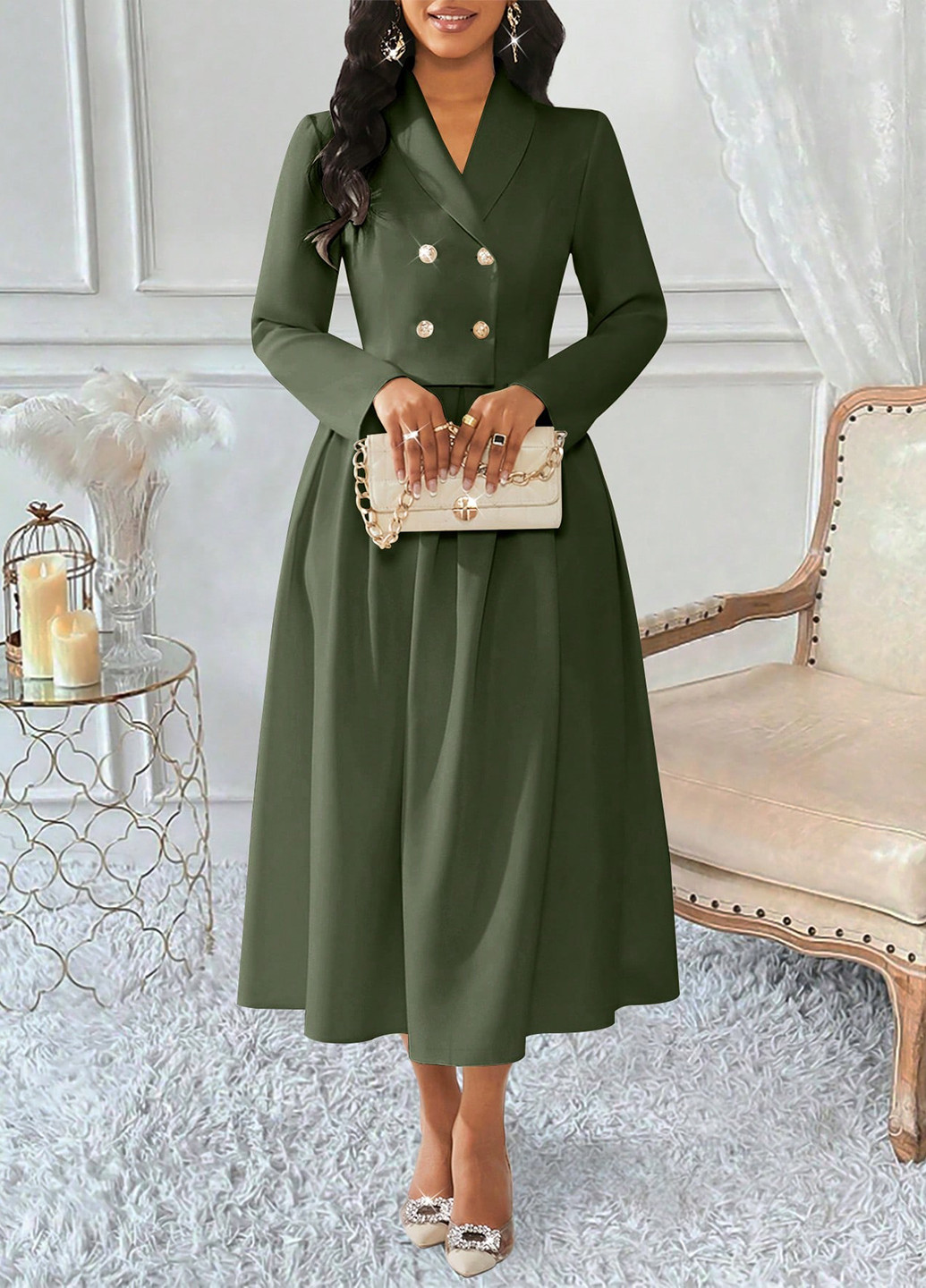 Костюм (жакет, спідниця) SHEIN (367802720)