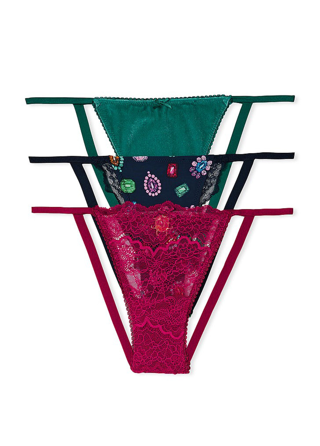 Трусики (3 шт.) Victoria's Secret (292924849)