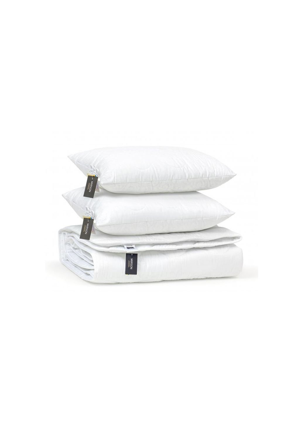Одеяло MirSon Набор шелковый №1690 Eco Light White Одеяло 172х205+ подушки (2200002657068) No Brand (254013358)