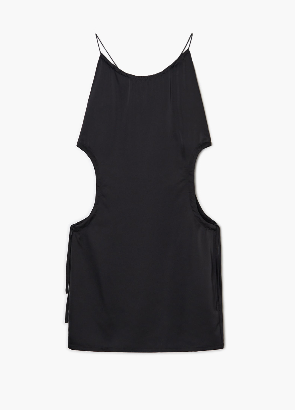 Чорна кежуал сукня з відкритою спиною Cropp однотонна